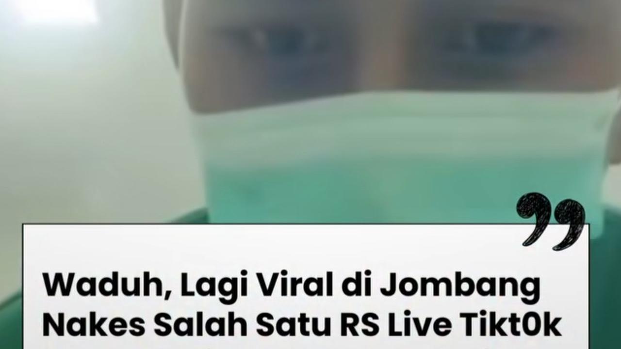 Kronologi Perawat di Jombang Live Instagram Saat Operasi Caesar
