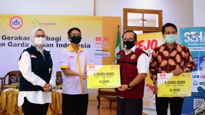 Dukung Garda Terdepan COVID-19, Bintang Toedjoe Luncurkan Produk Khusus dengan Formula Susu Jahe Merah
