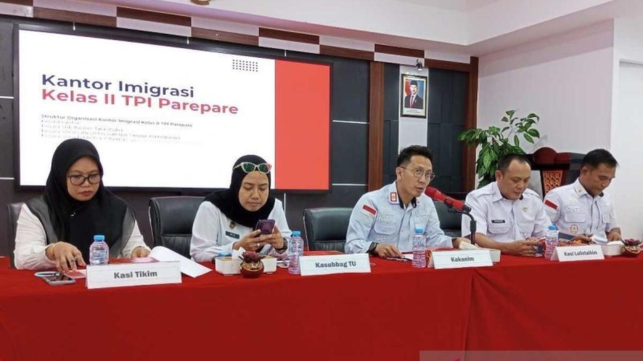 Kantor Imigrasi Parepare Catat Peningkatan PNBP Fantastis Hingga 333 Persen