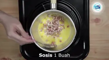 Ini menu sarapan sehat berupa kentang kukus dengan brokoli saus keju karya Frisian Flag Indonesia