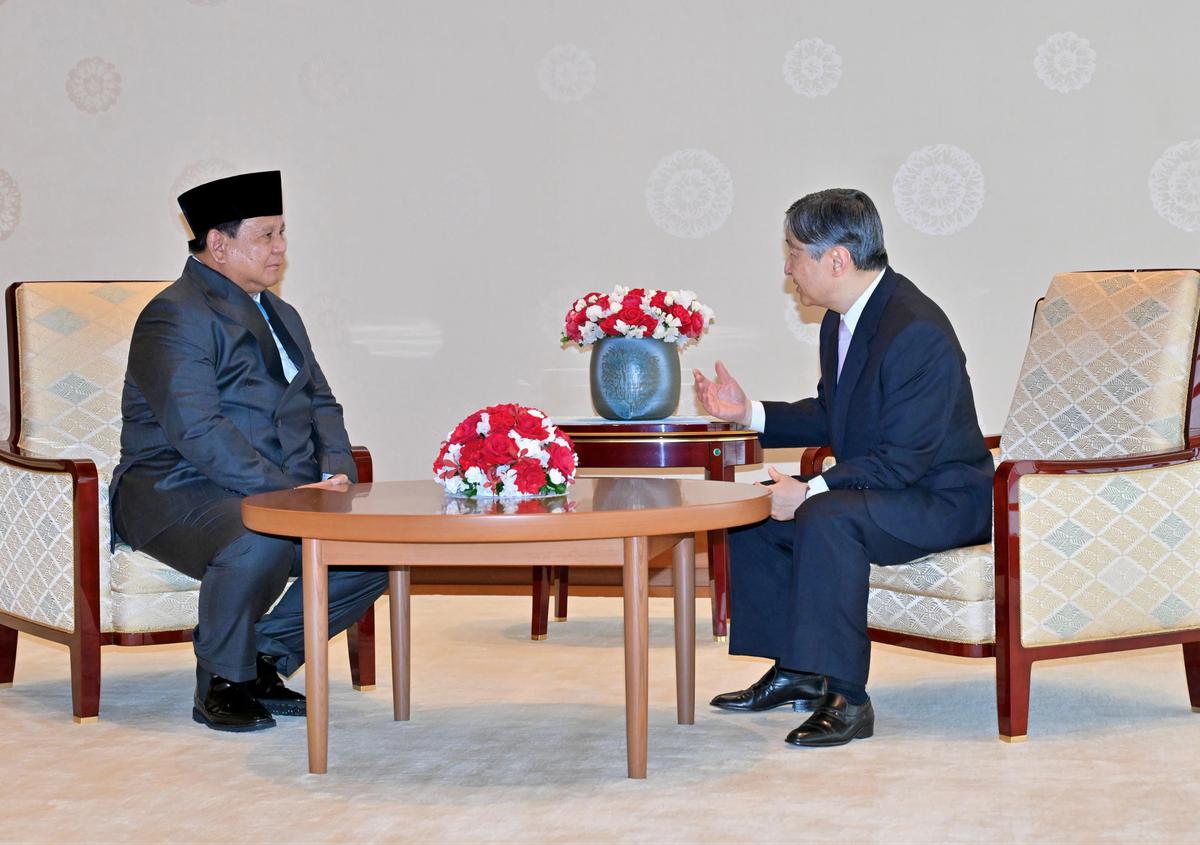 prabowo temui kaisar naruhito