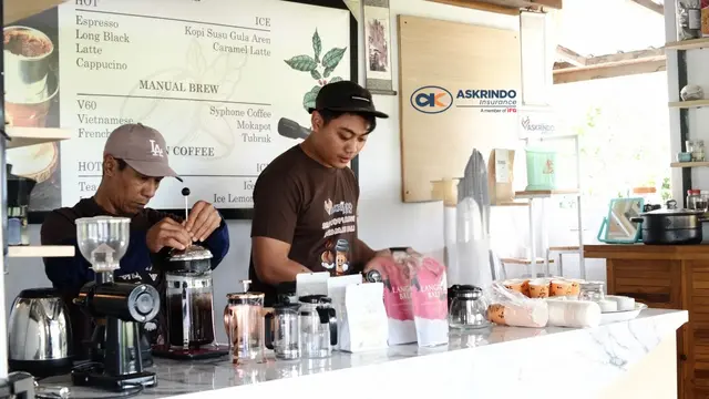 Program pemberdayaan Kopi Langit Kintamani dilakukan di Desa Kintamani, Kabupaten Bangli, Bali.