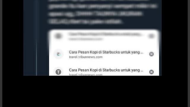 Cara memesan Starbucks