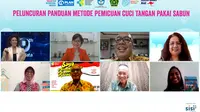 Yayasan Plan International Indonesia (Plan Indonesia) meluncurkan "Panduan Pemicuan Perubahan Perilaku Cuci Tangan Pakai Sabun di Sekolah/Madrasah dan Masyarakat" secara daring, Rabu (31/3/2021).