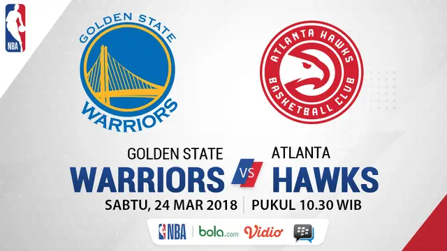 Golden State Warriors Vs Atlanta Hawks