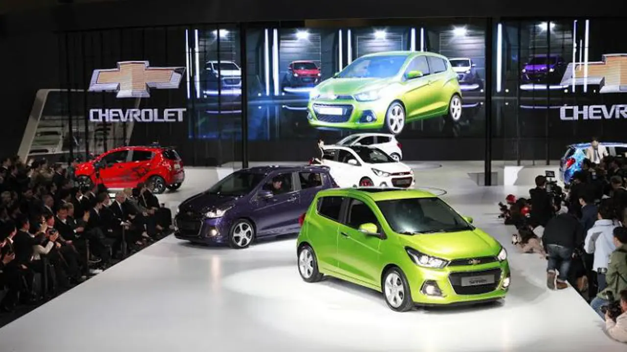 All New Chevrolet Spark Debut di Seoul
