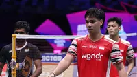 Ganda putra Indonesia Muhammad Shohibul Fikri/Daniel Marthin mengalahkan pasangan India&nbsp;Hariharan Amsakarunan/Ruban Kumar Rethinasabapathi pada partai kelima laga Grup D&nbsp;Piala Sudirman 2025. Fikri/Daniel menang&nbsp;22-20 dan 21-18 di Xiamen Fenghuang Gymnasium, China, Selasa (29/4).&nbsp;(foto: PBSI)