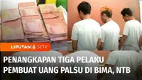 Tiga pelaku pembuat uang palsu diringkus aparat Polres Kota Bima, Nusa Tenggara Barat. Saat digerebek, polisi menemukan ribuan lembar uang palsu pecahan Rp 100 ribu beserta dua pucuk senjata api.