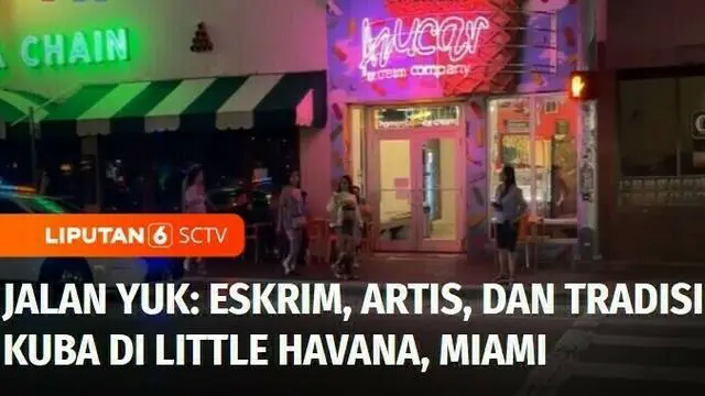 Di Miami, Florida, Amerika Serikat, ada kawasan pusat komunitas warga keturunan kuba yang disebut Little Havana. Di kawasan ini kita bisa melihat ornamen dan juga tradisi hingga toko es krim khas Kuba. Berikut laporan tim VOA dalam Jalan Yuk!