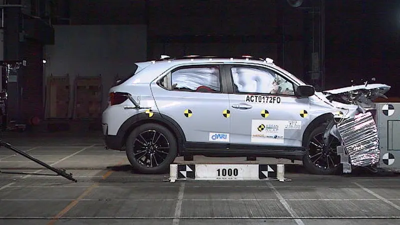 Honda WR-V Sabet Peringkat Tertinggi Keselamatan ASEAN NCAP (Ist)