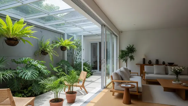 Patio Beratap Kaca