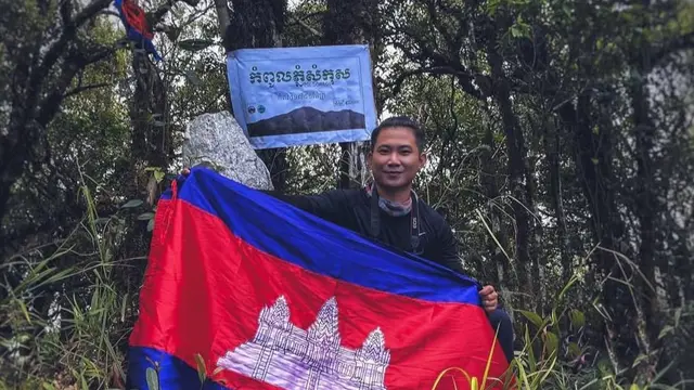Gunung Samkos di Kamboja adalah yang tertinggi ke-2