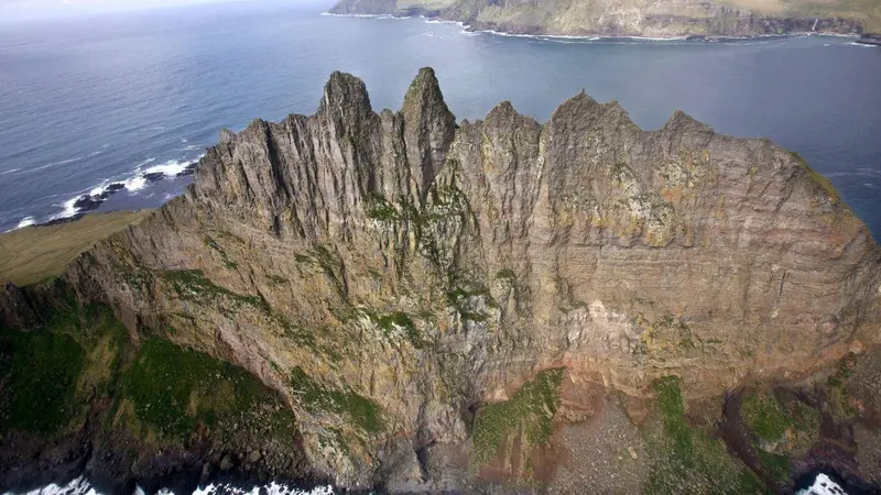 Lanskap Kepulauan Faroe di bagian utara Samudera Atlantik (AP Photos)