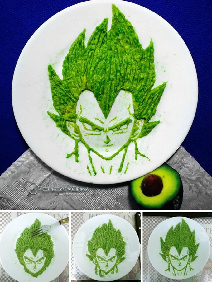 [Bintang] Superb Awesome! 10 Lukisan Karakter Ini Dibuat dari Alpukat!