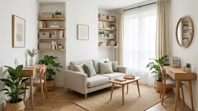 Ilustrasi Cara Menata Rumah Kecil agar Rapi/AI Generated