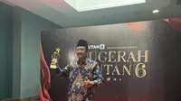 Menteri Sosial Saifullah Yusuf atau Mensos Gus Ipul menghadiri acara Anugerah Liputan6 pada Kamis 16 Oktober 2025. (Liputan6.com/Muhammad Radityo Priyasmoro)