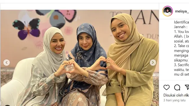 Potret Geng Sisterhood to Jannah
