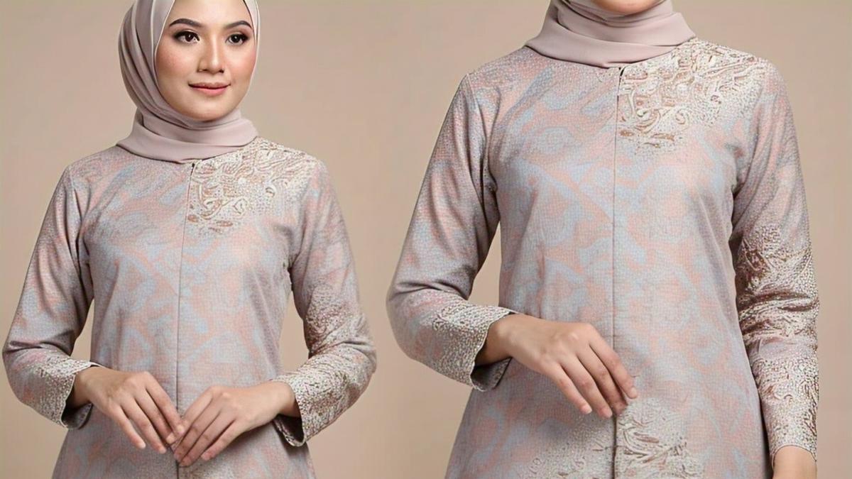 10 Model Batik Modern Wanita Hijab 2025: Tampil Stylish