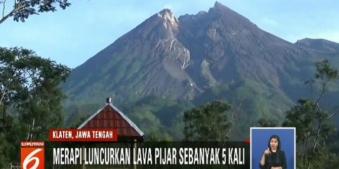 Status Gunung Merapi Masih Waspada, Warga Diminta Jauhi Kawasan Puncak