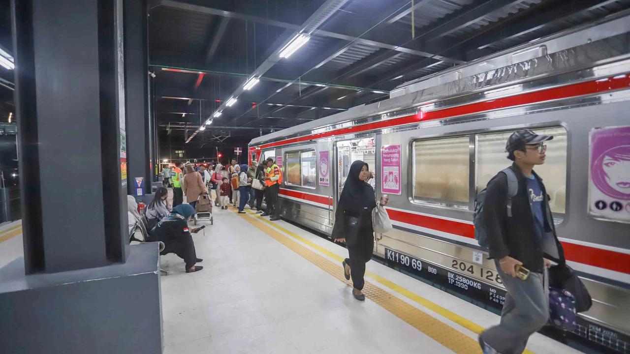 FOTO: Uji Coba Stasiun Rangkasbitung Ultimate Dimulai, Fasilitas Baru Siap Sambut Penumpang