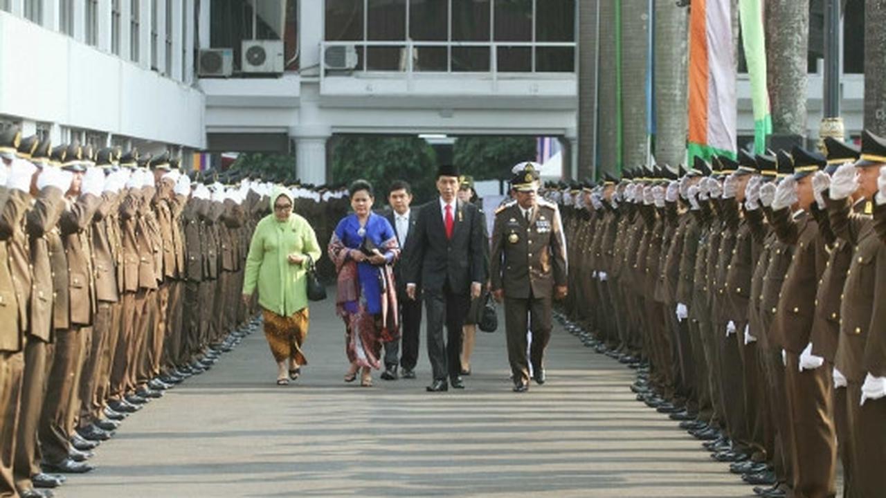 Jokowi hadiri HUT Bhakti Adhyaksa di Kejagung