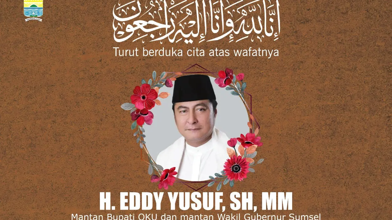 Eddy Yusuf, Mantan Wagub Sumsel Tutup Usia