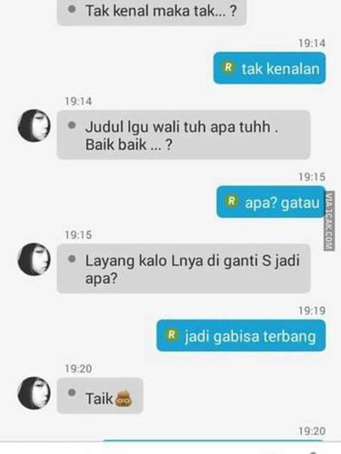 Ngakak, 6 Chat Lagi PDKT tapi Gagal Total