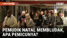 Hujan deras di Pantai Barat AS hingga badai salju di Pantai Timur tak menyurutkan semangat warga untuk bepergian, termasuk mudik untuk melewatkan Natal bersama keluarga besar. Jumlah warga yang bepergian tahun ini bahkan melampaui angka prapandemi ya...