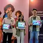 Pengenalan laptop Lenovo Yoga 9i dan Yoga 6 seri convertible pada gelaran Media Gathering di Jakarta, Kamis (29/3/2023). (Liputan6/Dinda Charmelita Trias Maharani)