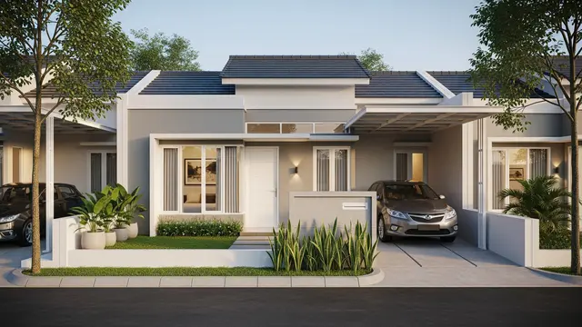 7 Contoh Rumah Subsidi 1 Lantai Minimalis, Inspirasi Hunian dengan Desain Modern