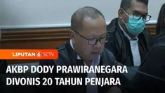 Mantan Kapolres Bukittinggi AKBP Dody Prawiranegara dituntut hukuman penjara selama 20 tahun, dalam kasus narkoba yang turut melibatkan mantan Kapolda Sumbar, Irjen Pol Teddy Minahasa. Jaksa Penuntut Umum meyakini Doddy bersalah dalam kasus narkoba.