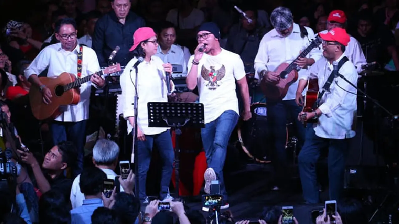 Tampil di Konser Kemanusiaan Peduli Lombok, Elek Yo Band Kumpulkan Rp 2,2 M