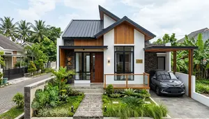 8 Rumah Minimalis Sederhana tapi Tampak Mewah dari Depan, Desain Nyentrik yang Cantik