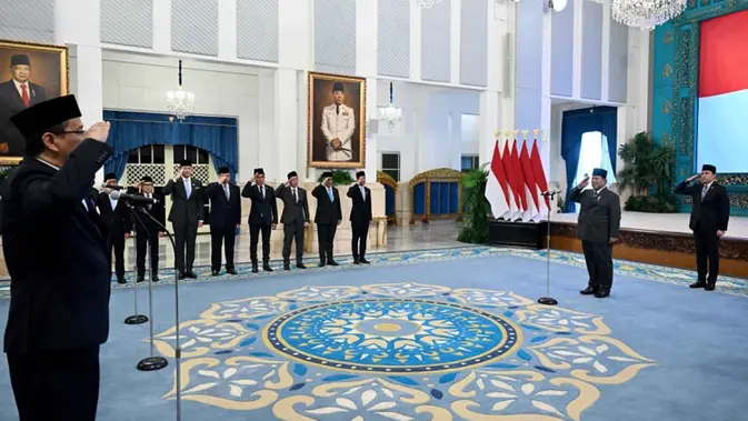 Reshuffle Kabinet Merah Putih, Presiden Prabowo Lantik Empat Menteri dan Satu Wakil Menteri