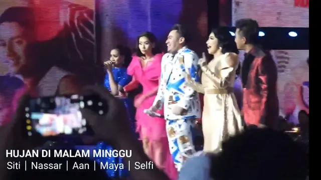 Nassar reuni dengan sesama alumni KDI 2004 (Foto: Aidil Fikrie via Youtube)