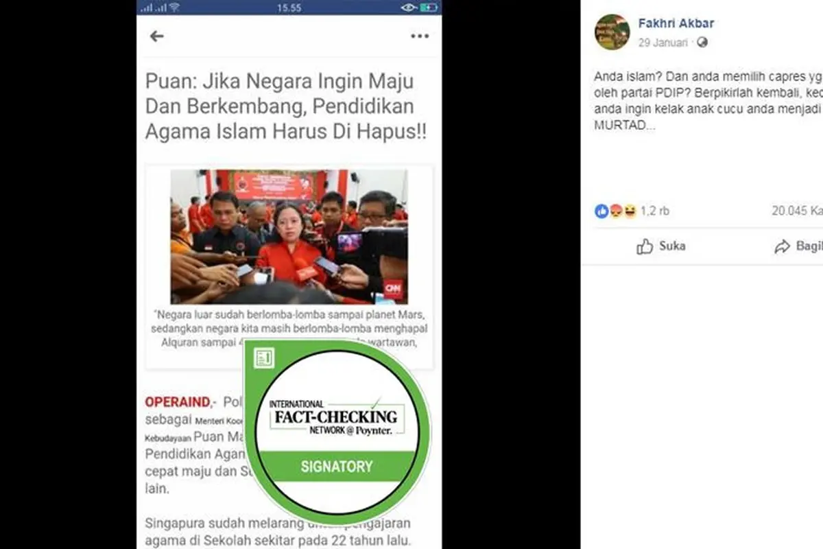 [Cek Fakta] Puan Maharani