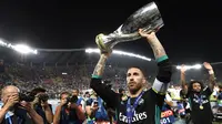 Bek Tengah - Sergio Ramos (Spanyol) - Real Madrid. (AFP/Dimitar Dilkoff)