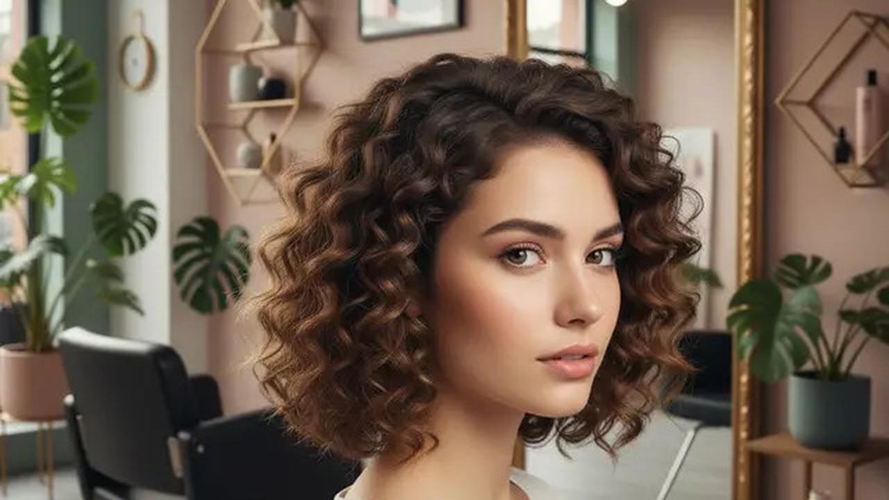 11 Gaya Rambut Keriting Medium Layer Tren Terbaru 2025, Tampil Fresh dan Rapi