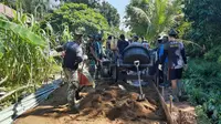 TMMD Bengkayang, Bangun dan Lindungi Warga di Perbatasan Malaysia dari Covid-19