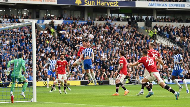 FOTO: Manchester United Dipermalukan Brighton and Hove Albion