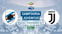 Susunan Pemain Sampdoria Vs Juventus