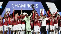 Meski Sempat tertinggal 0-2, AC Milan Berhasil Kalahkan Inter Milan dengan Epic Comeback di Final Piala Super Italia 2024