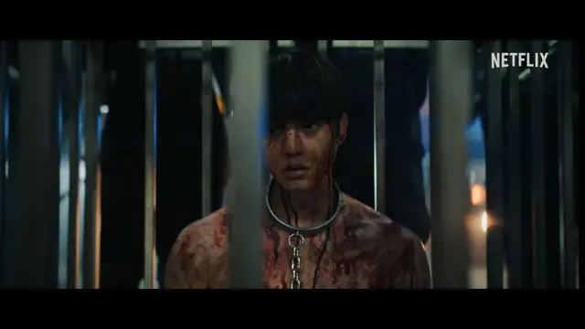Song Kang dalam drakor Sweet Home. (Tangkapan layar YouTube/ Netflix)