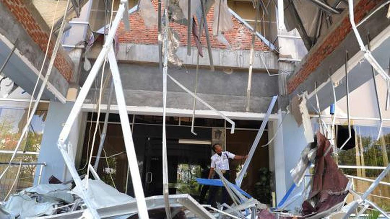 Tembok lapas di Banda Aceh ambruk akibat gempa