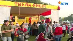 Sebanyak 13 ribu pedagang jamu, pedagang asongan, tukang parkir hingga pembantu rumah tangga diberangkatkan ke kampung halaman di delapan kota tujuan.