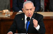 FOTO: Ekspresi PM Israel Netanyahu Pidato di Kongres AS, Disebut Hamas Penuh Klaim dan Kebohongan
