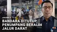 Gangguan penerbangan akibat sebaran abu vulkanik erupsi Gunung Anak Krakatau membuat masyarakat beralih menggunakan transportasi darat. Ribuan calon penumpang pesawat beralih ke moda transportasi bus dan kereta api.