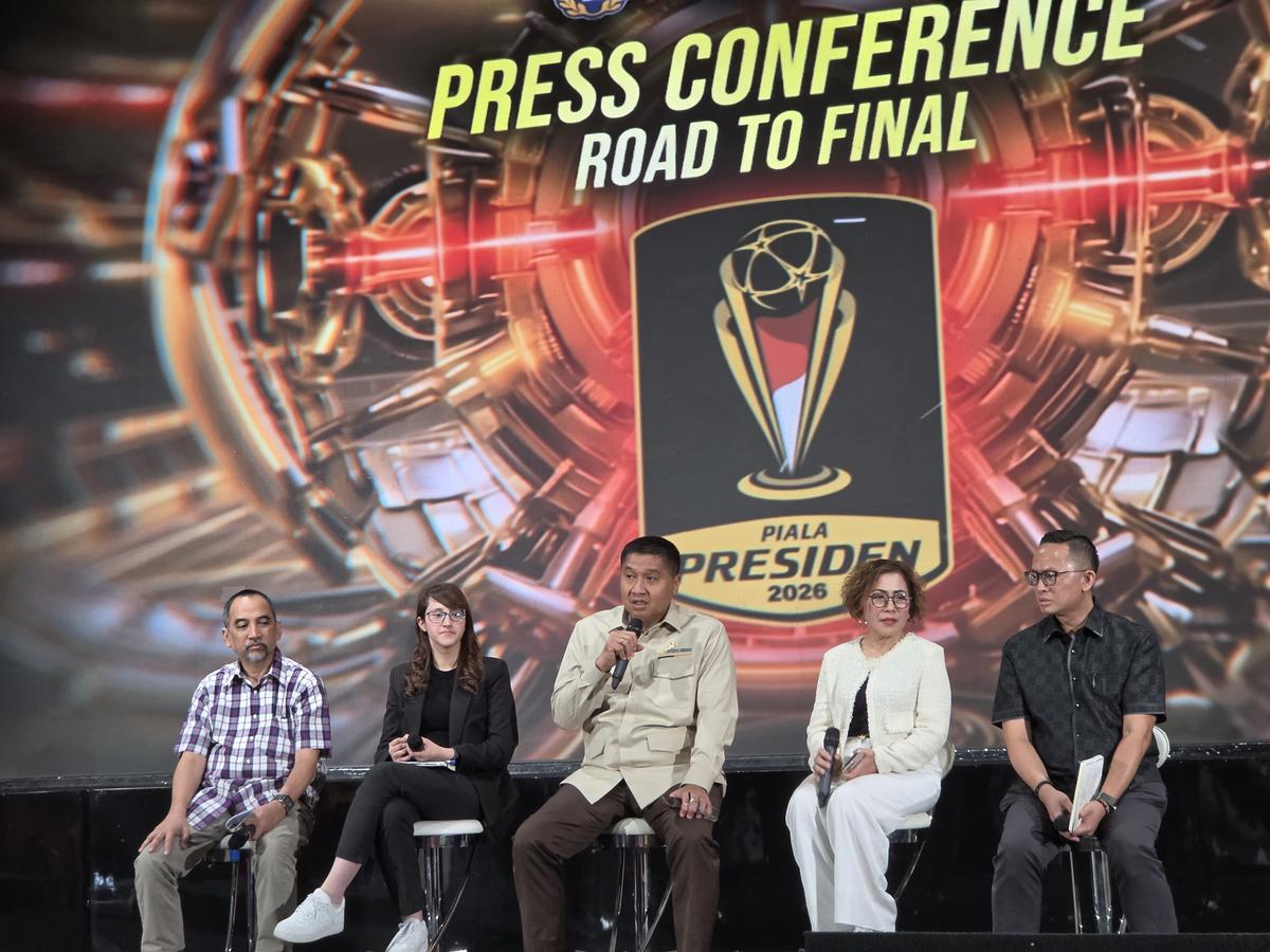 Jumpa pers jelang final Piala Presiden 2206
