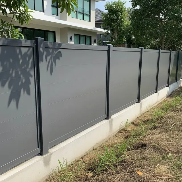 Desain Pagar Rumah Depan yang Menghalangi Akses Ular dari Selokan