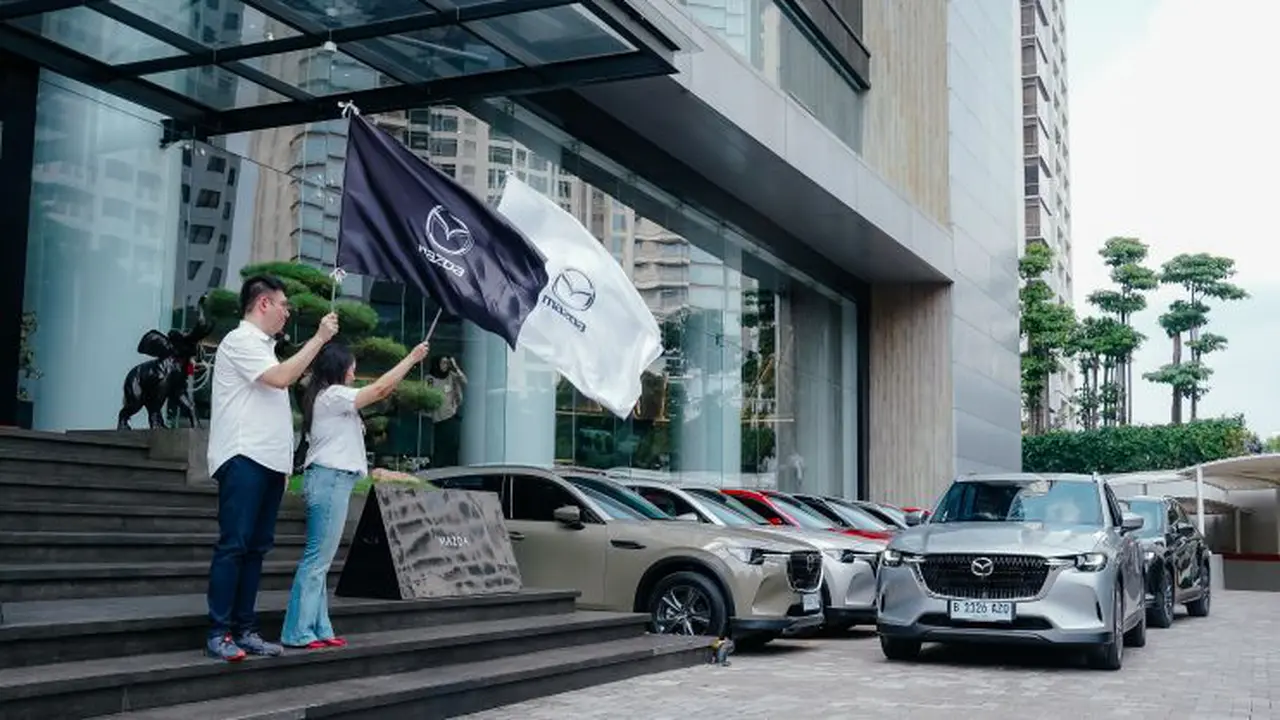 Mazda Resmi Serahkan Lebih dari 40 Unit CX-60 Sport ke Garasi Pembeli di Indonesia (ist)
